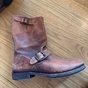 Tan Frye Boots